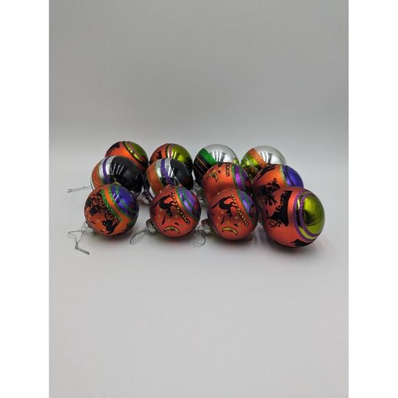 Shiny Brite Halloween Glass Ornaments Christopher Radko Lot of 28 - Picture 13 of 16
